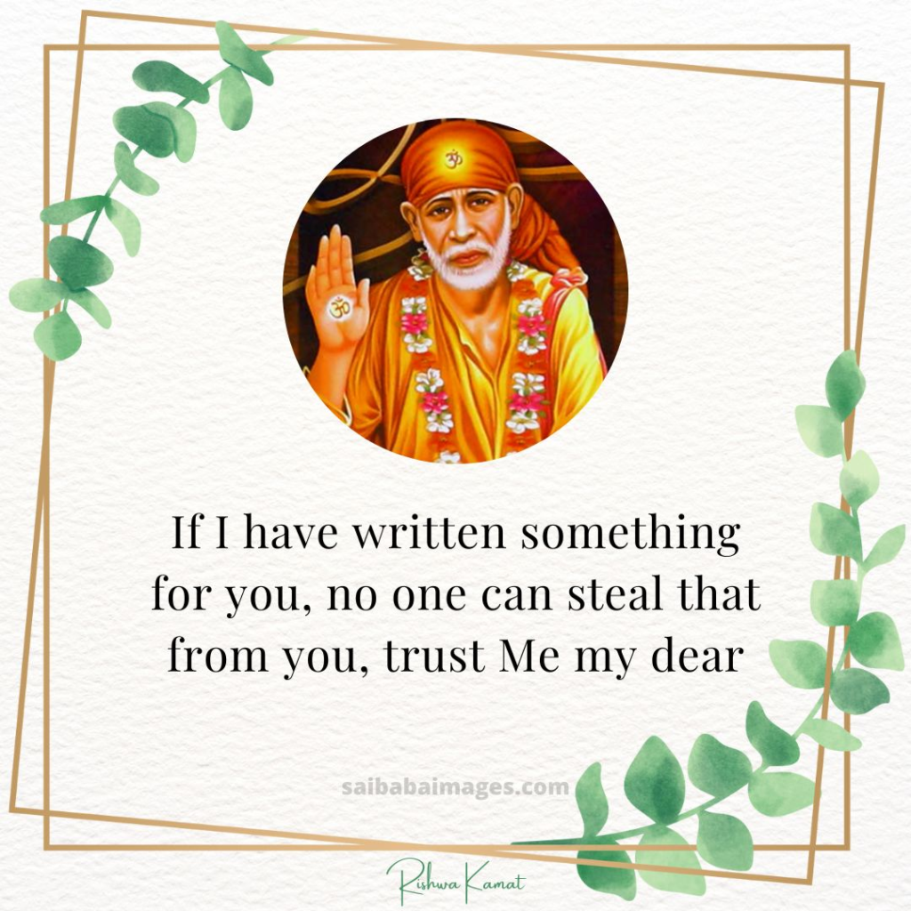 No Virus Can Harm Us When Sai Baba Is With Us