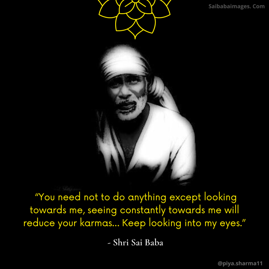 Sai Baba’s Assurance Before The Start Of Mahaparayan