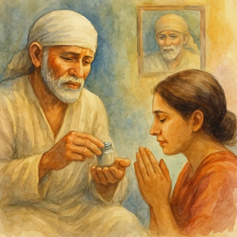 Sai Baba Udi Miracle for Stomach Pain