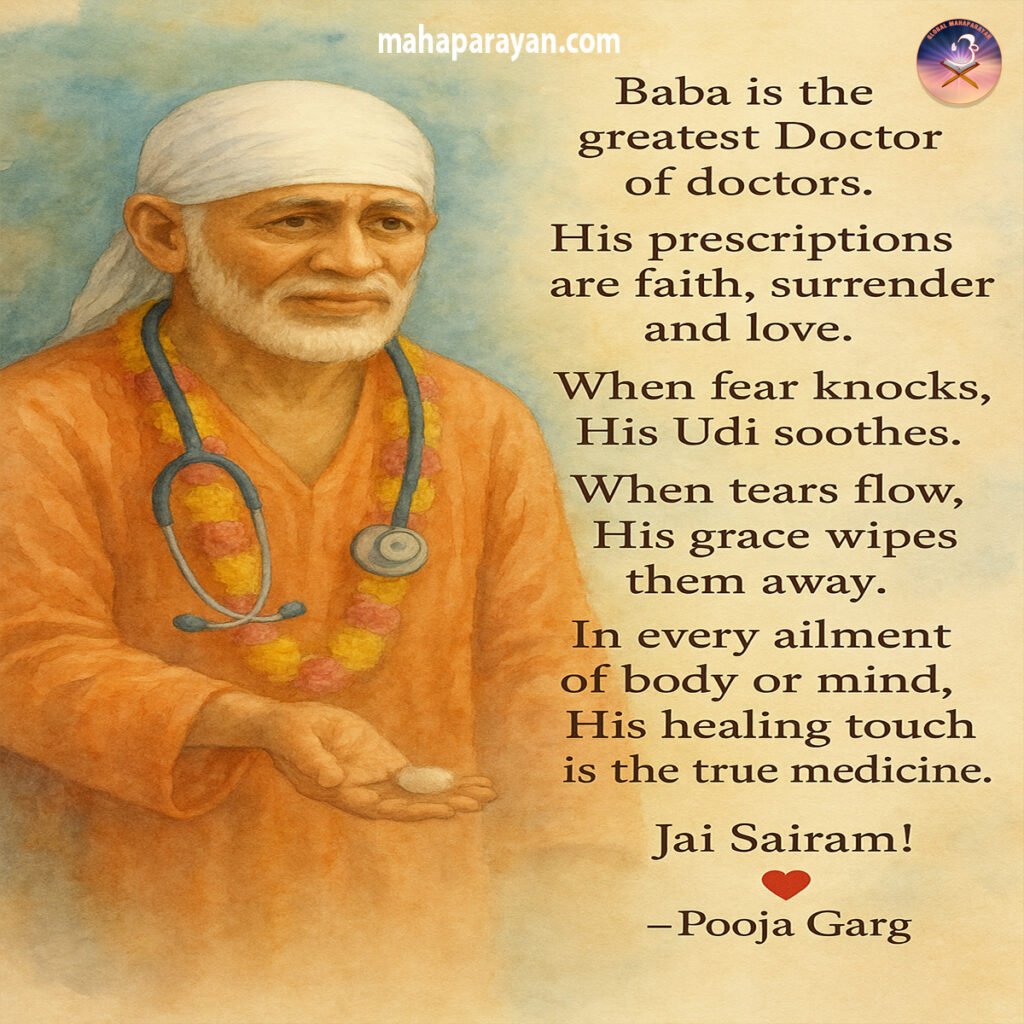 Healing With Sai Baba’s Grace