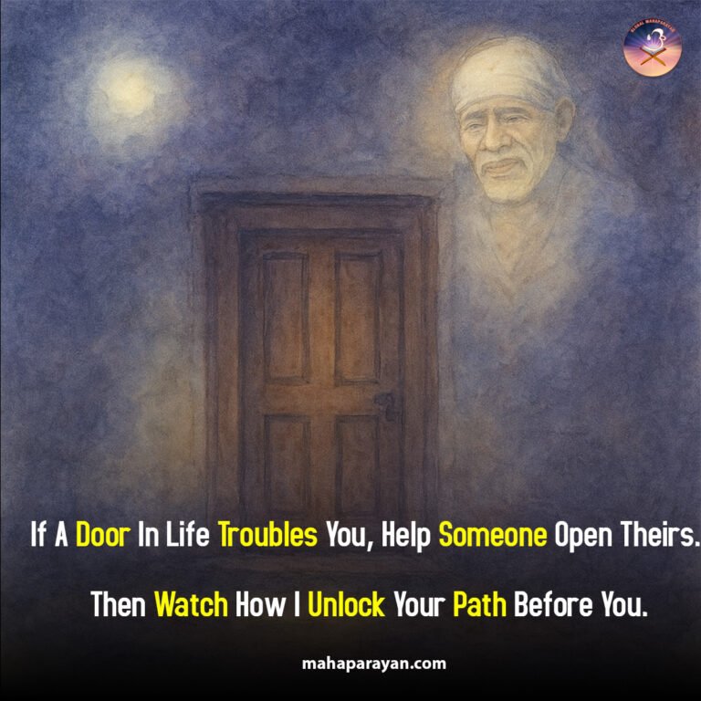 Sai Baba Can Open All Doors