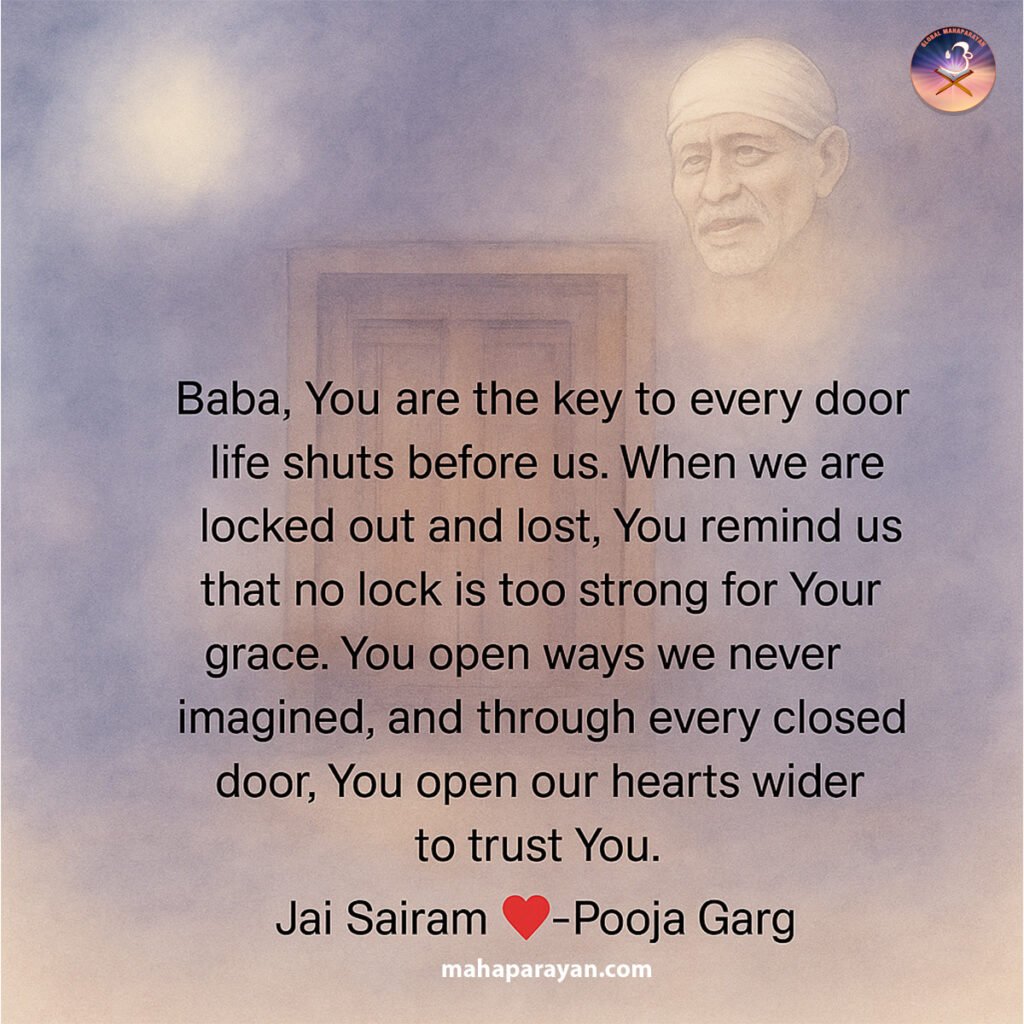 Sai Baba Can Open All Doors1