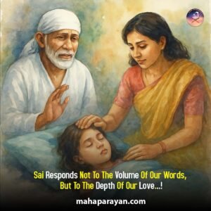 Sai Baba Cured Stomach Infection