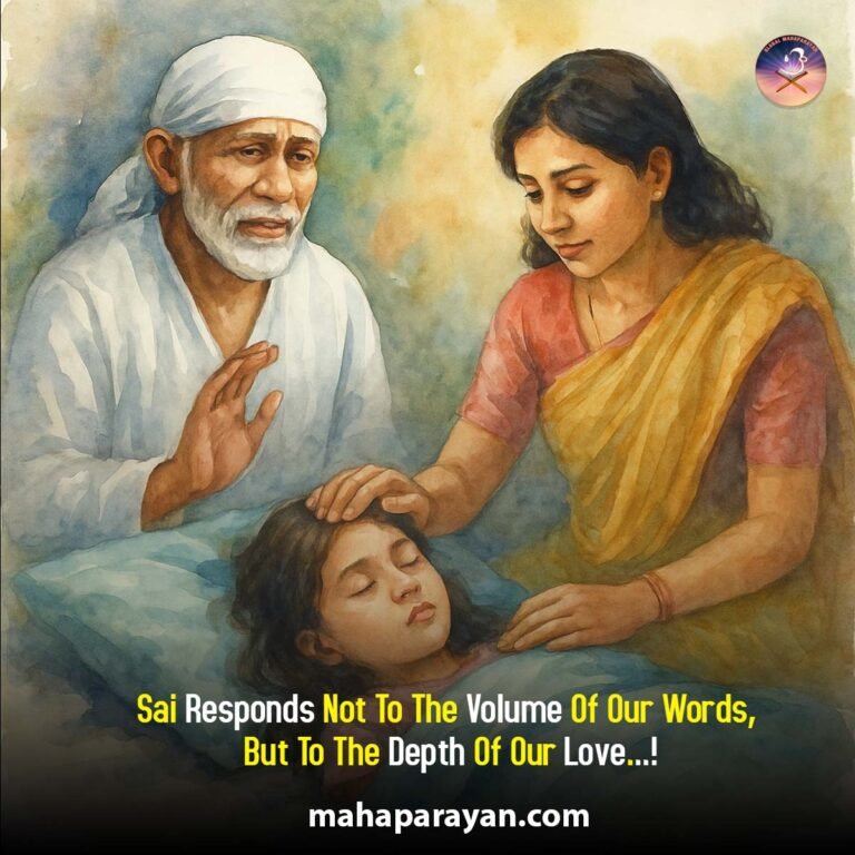 Sai Baba Cured Stomach Infection