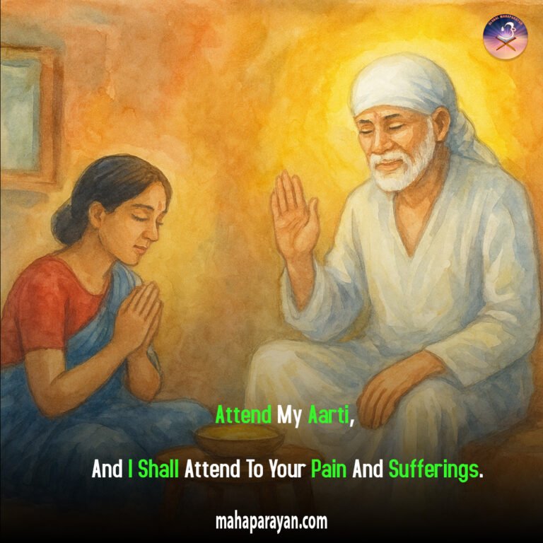 Sai Baba Heals Leg Pain