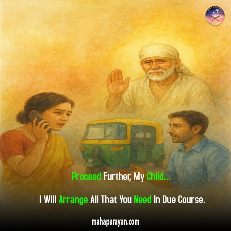 Sai Baba Sends The Right People At The Right Time
